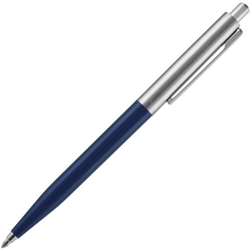 Ручка шариковая Senator Point Metal, ver.2, темно-синяя 4