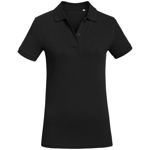 Рубашка поло женская Inspire черная, размер S 1