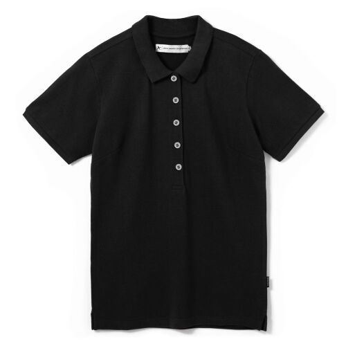 Рубашка поло женская Sunset черная, размер XXL 1