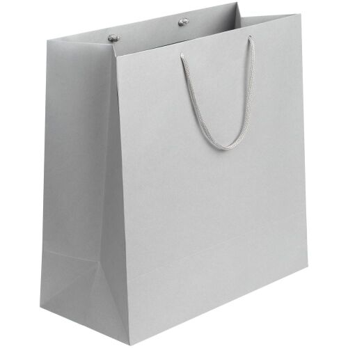 Пакет бумажный Porta L, серый 1