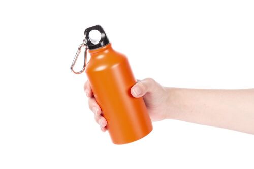 Бутылка для воды Funrun 400, оранжевая 3
