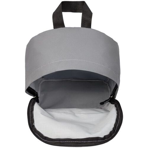 Рюкзак детский Manifest из светоотражающей ткани, серый 5