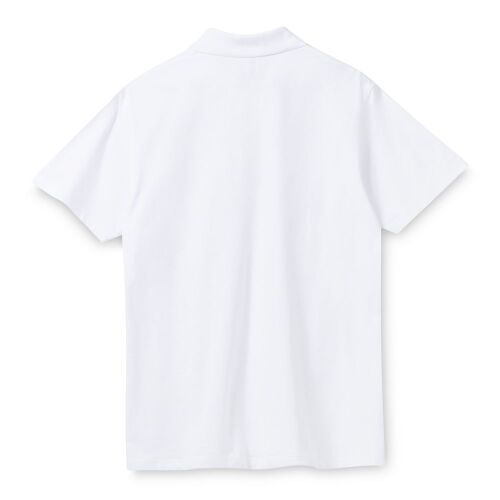 Рубашка поло мужская Spring 210 белая, размер XXL 1
