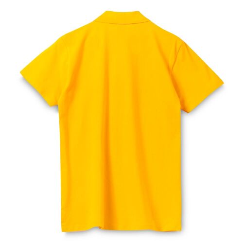 Рубашка поло мужская Spring 210 желтая, размер M 2