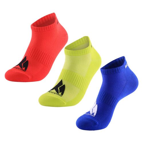 Набор из 3 пар спортивных носков Monterno Sport, красный, зелены 1