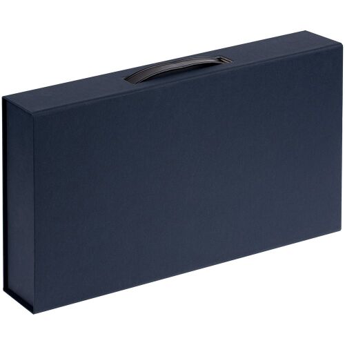 Коробка с ручкой Platt, синяя 2