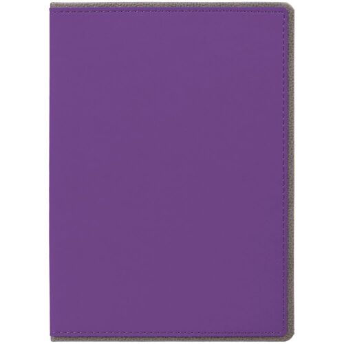 Ежедневник Frame, недатированный, фиолетовый с серым 2
