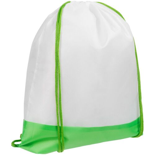 Рюкзак детский Classna, белый с зеленым 1