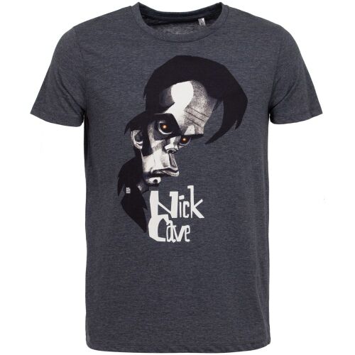 Футболка «Меламед. Nick Cave», темно-синий меланж, размер XXL 9
