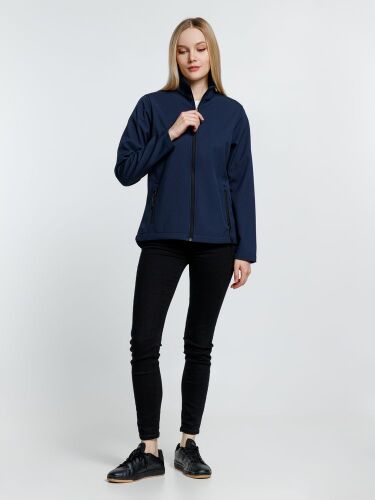 Куртка софтшелл женская Race Women темно-синяя, размер XL 6
