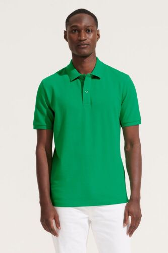 Рубашка поло унисекс Pegase, весенний зеленый, размер 3XL 2