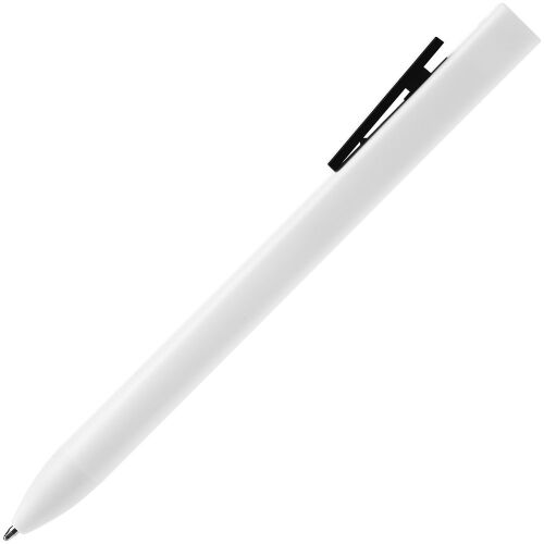 Ручка шариковая Swiper SQ, белая с черным 2