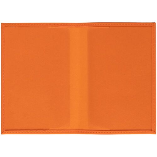 Обложка для паспорта Shall, оранжевая 3