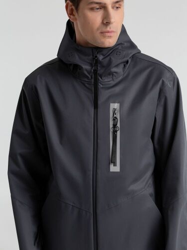 Куртка унисекс Shtorm темно-серая (графит), размер S 9
