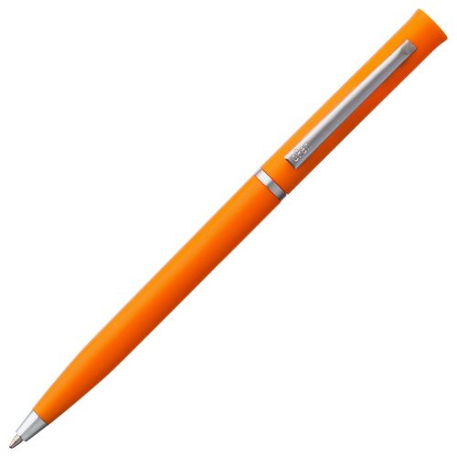 Ручка шариковая Euro Chrome, оранжевая 3
