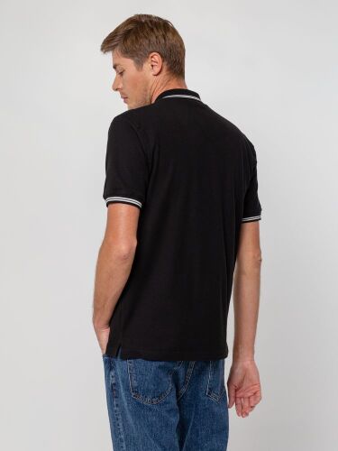 Рубашка поло Virma Stripes, черная, размер XXL 5