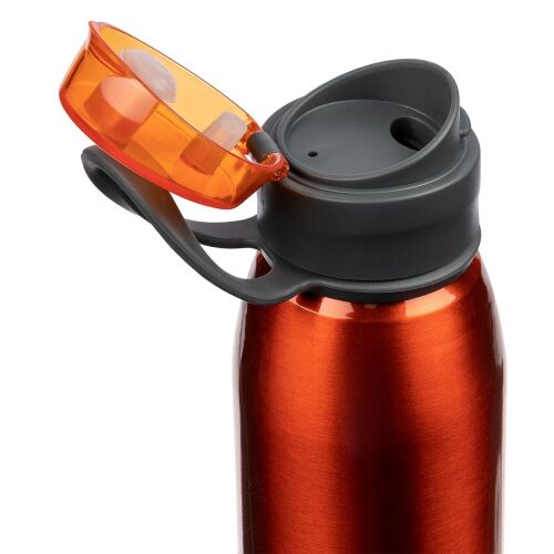 Спортивная бутылка для воды Korver, оранжевая 3