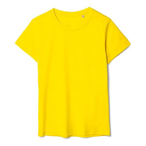 Футболка женская T-bolka Lady желтая, размер M 8