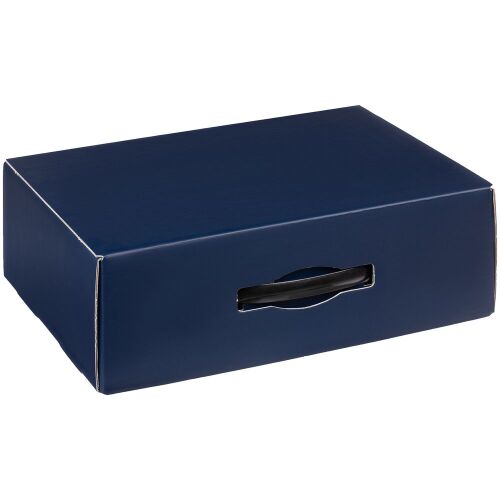 Коробка Matter Light, синяя, с черной ручкой 1