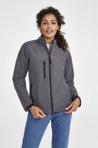 Куртка женская на молнии Roxy 340, серый меланж, размер XXL 5