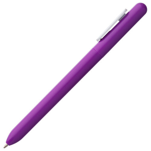 Ручка шариковая Swiper, фиолетовая с белым 3