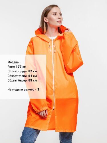 Дождевик Rainman Zip, оранжевый неон, размер XL 2