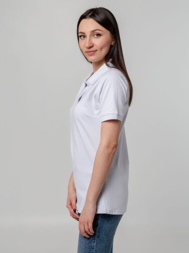 Рубашка поло женская Virma Stretch Lady, белая, размер L 5