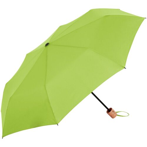 Зонт складной OkoBrella, зеленое яблоко 1