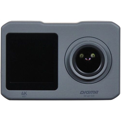 Экшн-камера Digma DiCam 520, серая 2
