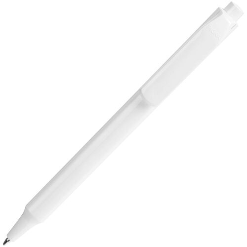Ручка шариковая Pigra P04 Polished, белая 2