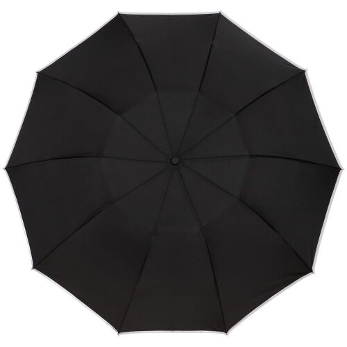 Складной зонт-наоборот Savelight со светоотражающим кантом 2