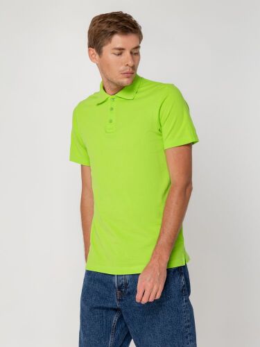 Рубашка поло мужская Virma light, зеленое яблоко, размер S 4