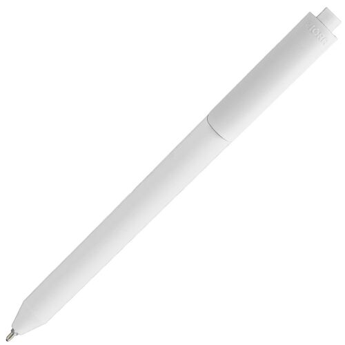 Ручка шариковая Pigra P03 Mat, белая 2