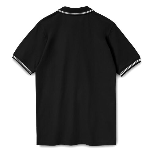 Рубашка поло Virma Stripes, черная, размер S 9