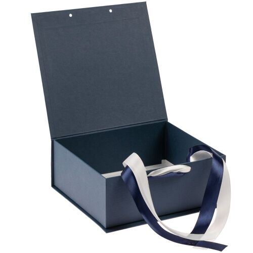 Коробка на лентах Tie Up, малая, синяя 2