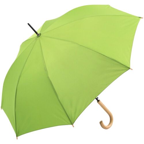 Зонт-трость OkoBrella, зеленое яблоко 1