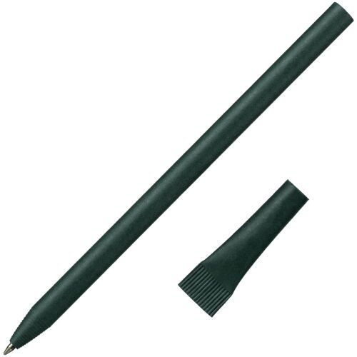 Ручка шариковая Carton Plus, зеленая 1