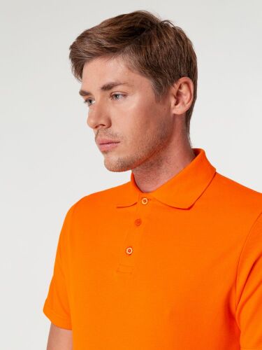 Рубашка поло мужская Virma light, оранжевая, размер M 6