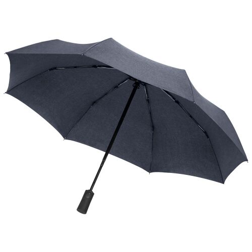 Складной зонт rainVestment, темно-синий меланж 1