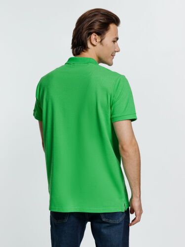 Рубашка поло мужская Virma Premium, зеленое яблоко, размер S 4