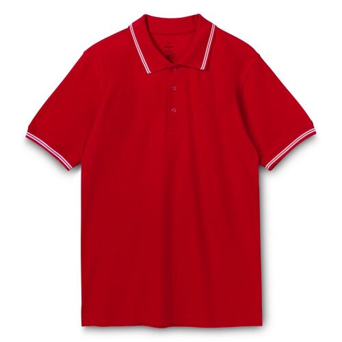 Рубашка поло Virma Stripes, красная, размер S 8
