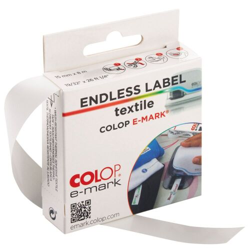 Термоклеевая лента Colop E-mark для текстиля 1