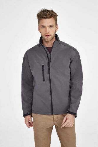 Куртка мужская на молнии Relax 340, серый меланж, размер 3XL 6