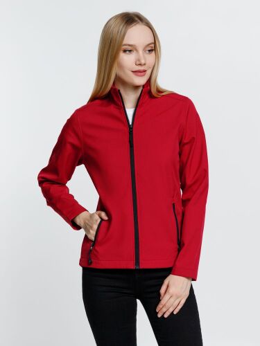 Куртка софтшелл женская Race Women красная, размер XL 4