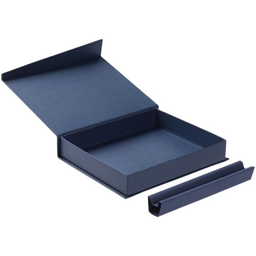 Коробка Duo под ежедневник и ручку, синяя 2