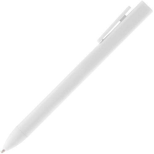 Ручка шариковая Swiper SQ Soft Touch, белая 3