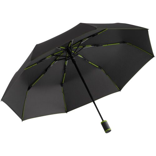 Зонт складной AOC Mini с цветными спицами, зеленое яблоко 1