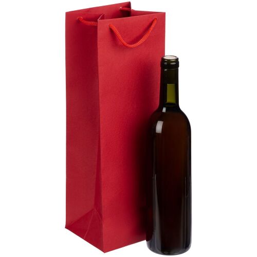 Пакет под бутылку Vindemia, красный 3