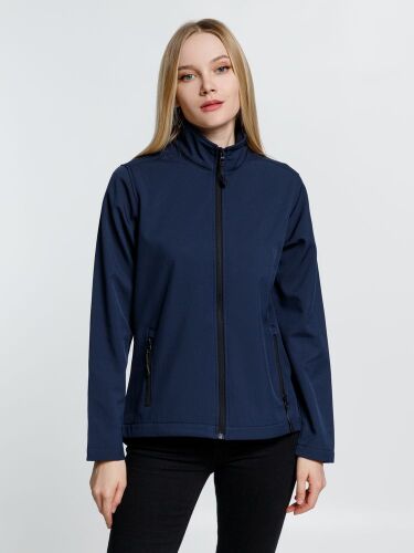 Куртка софтшелл женская Race Women темно-синяя, размер XL 4