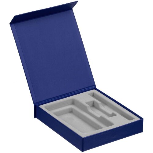 Коробка Rapture для аккумулятора 10000 мАч, флешки и ручки, синя 1